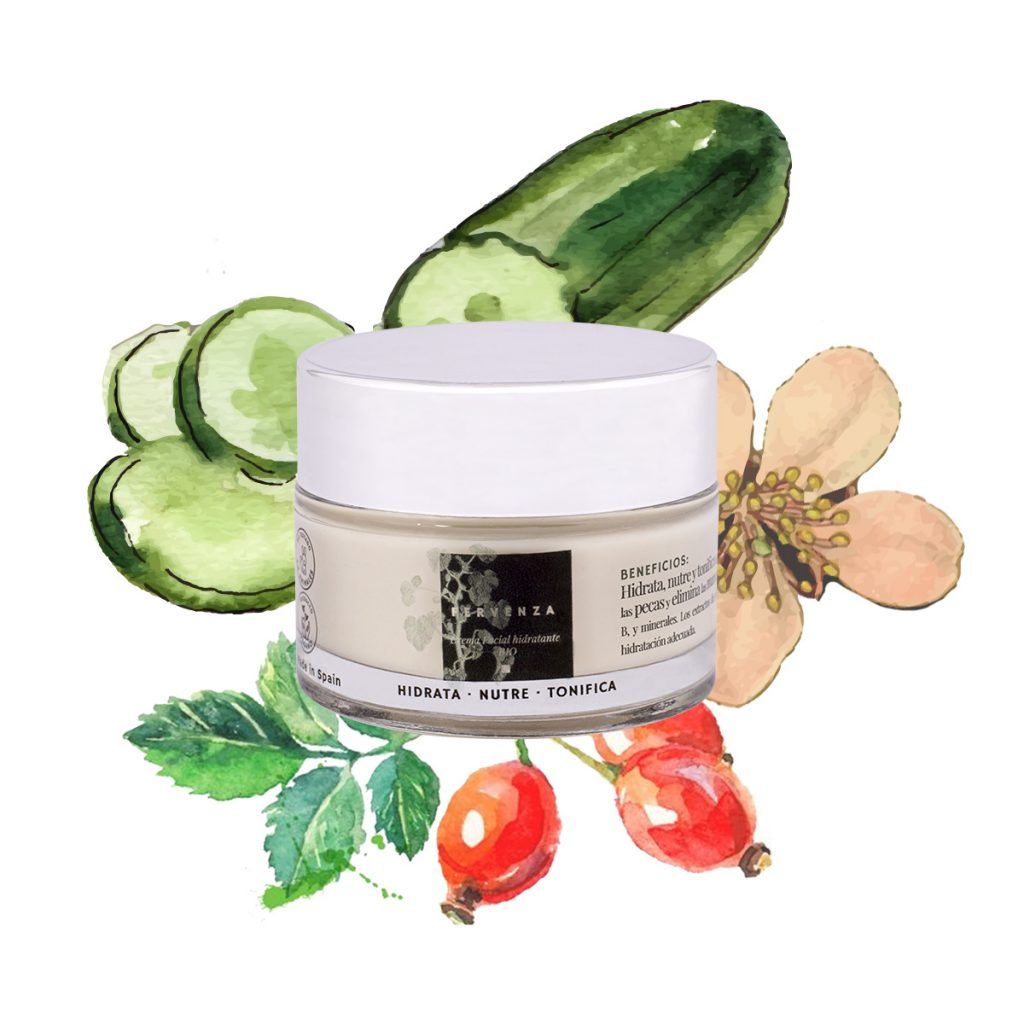 crema facial hidratante - cosmética natural certificada