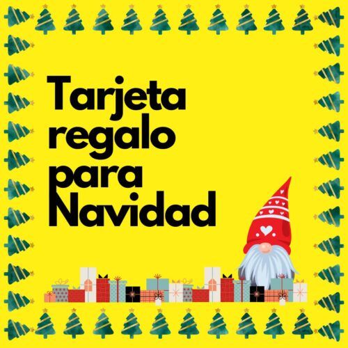 Tarjeta Regalo de Navidad