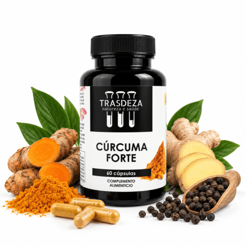Cúrcuma Curcumina Forte - Antiinflamatorio Natural y Antioxidante - Trasdeza.
