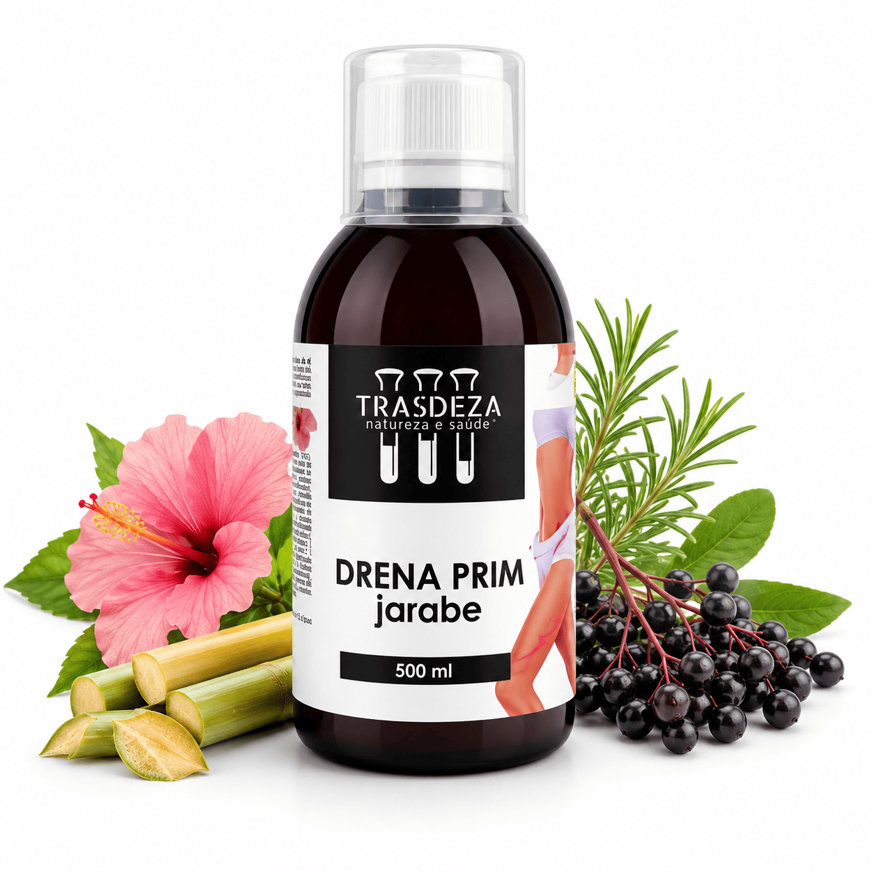 Trasdeza Drena Prim Jarabe - Detox y Eliminación de Líquidos