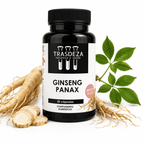 Trasdeza Ginseng Panax Megaplus - Energía, Rendimiento Mental y Sistema Inmunológico