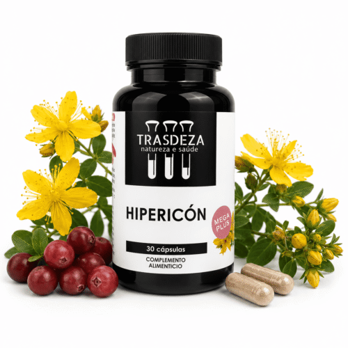 Trasdeza Hipericón Megaplus - Regulador del Ánimo y Antiestrés Natural