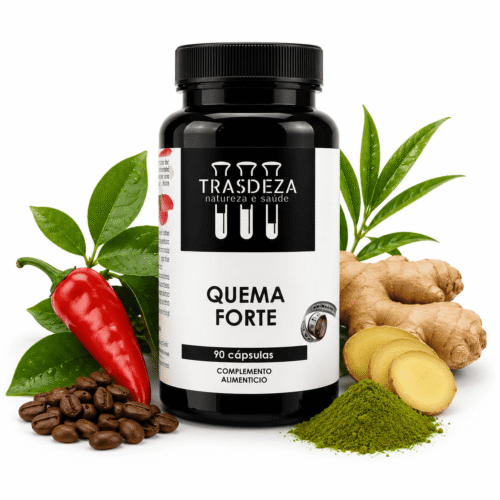 Trasdeza Quemaforte - Quemagrasas Natural con Café Verde y Garcinia