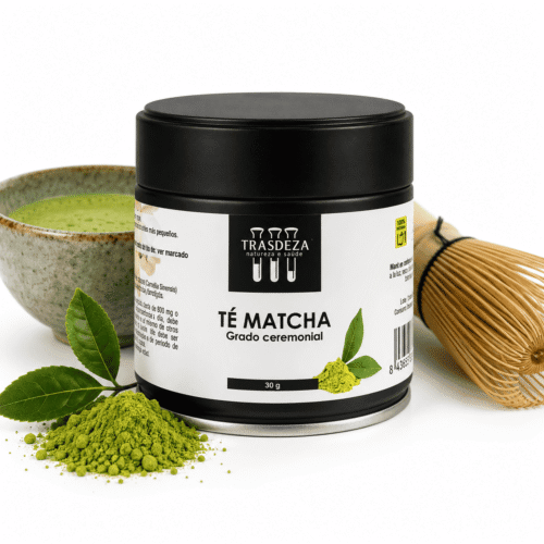Trasdeza Té Matcha Ecológico - Antioxidante y Energizante Natural