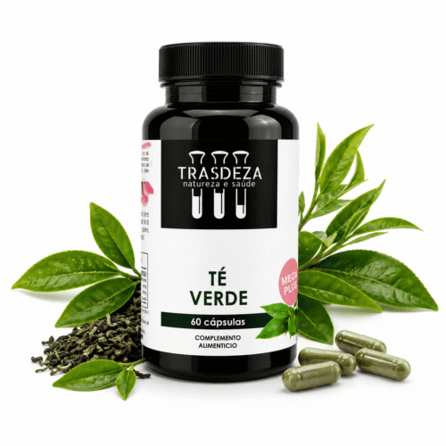 Trasdeza Té Verde Megaplus - Antioxidante y Quemagrasas Natural