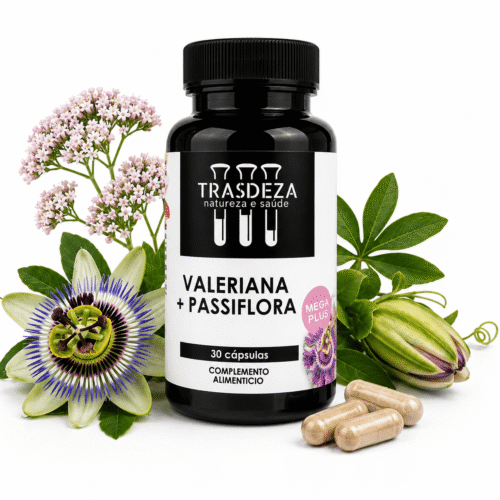 Trasdeza Valeriana y Passiflora - Relajante Natural y Sueño Reparador