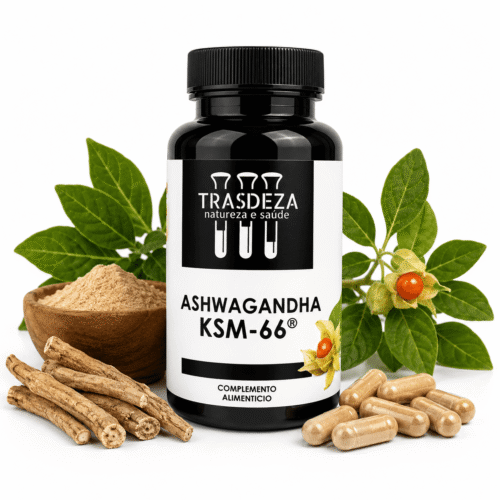 Trasdeza Ashwagandha KSM-66 - Estrés, ansiedad y energía natural