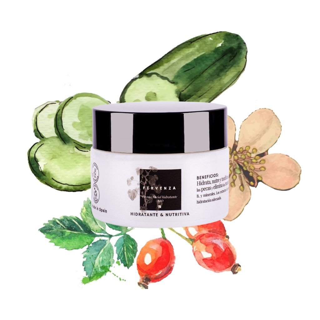 FERVENZA | Crema Facial Hidratante Natural y Antimanchas