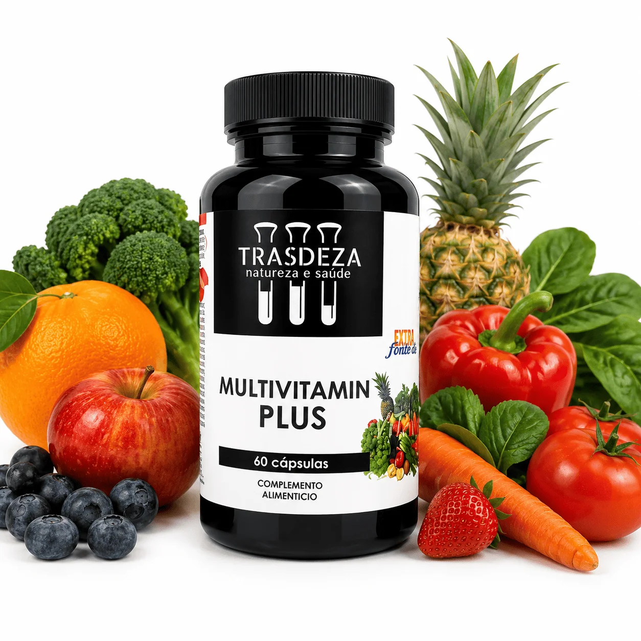 Trasdeza Multivitamin Plus - Complejo de Vitaminas y Minerales