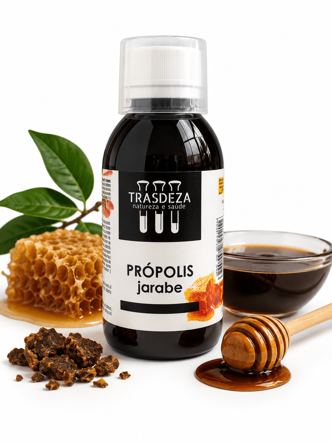 Trasdeza Própolis Jarabe - Protección Natural para la Garganta y Defensas