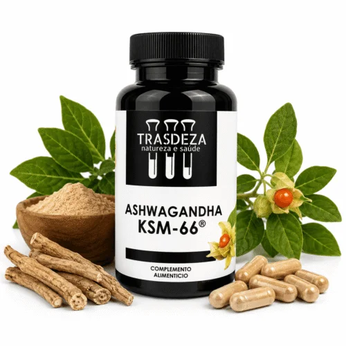 Trasdeza Ashwagandha KSM-66 - Estrés, ansiedad y energía natural